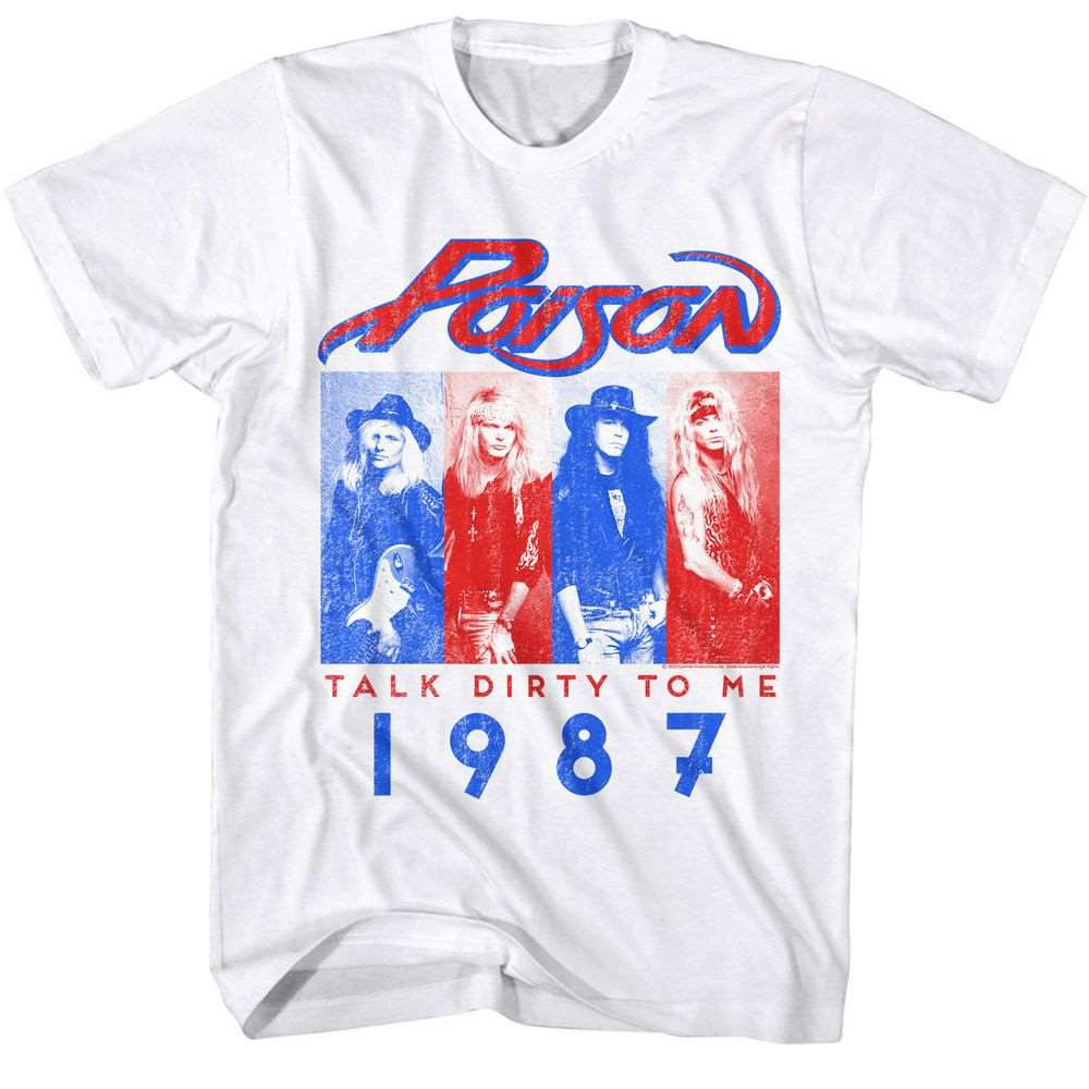 Poison Talk Dirty To Me 1987 T-shirt Hoodie, Sweatshirt | CiraTrend.com