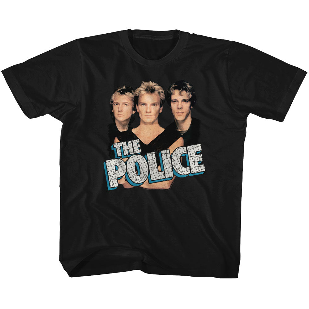 The Police Toddler S/S T-Shirt - Boys'N'Blue - Solid Black Hoodie, Sweatshirt | CiraTrend.com