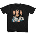 The Police Youth S/S T-Shirt - Boys'N'Blue - Solid Black Hoodie, Sweatshirt | CiraTrend.com
