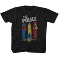 The Police Youth S/S T-Shirt - Synchro - Solid Black Hoodie, Sweatshirt | CiraTrend.com