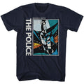 The Police Mens S/S T-Shirt - Message In A Bottle - Solid Navy Hoodie, Sweatshirt | CiraTrend.com