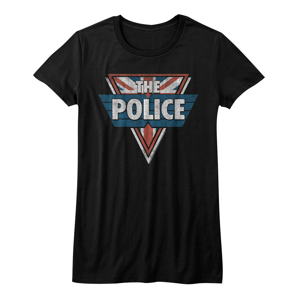 The Police Girls Juniors S/S T-Shirt - The Police - Solid Black Hoodie, Sweatshirt | CiraTrend.com