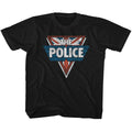 The Police Toddler S/S T-Shirt - The Police - Solid Black Hoodie, Sweatshirt | CiraTrend.com