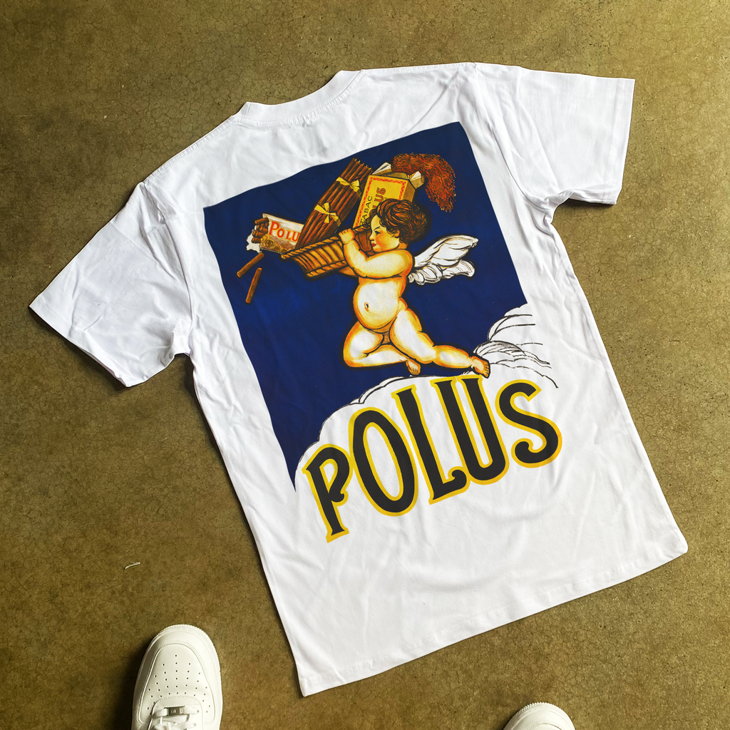 VINTAGE 1920 'POLUS CIGAR' POSTER HEAVYWEIGHT T-SHIRT Hoodie, Sweatshirt | CiraTrend.com (Image 1)
