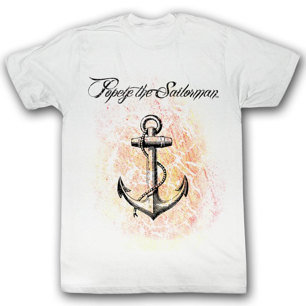 Popeye Mens S/S T-Shirt - Poptart - Solid White Hoodie, Sweatshirt | CiraTrend.com