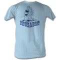 Popeye Mens S/S T-Shirt - On A Boat - Solid Light Blue Hoodie, Sweatshirt | CiraTrend.com