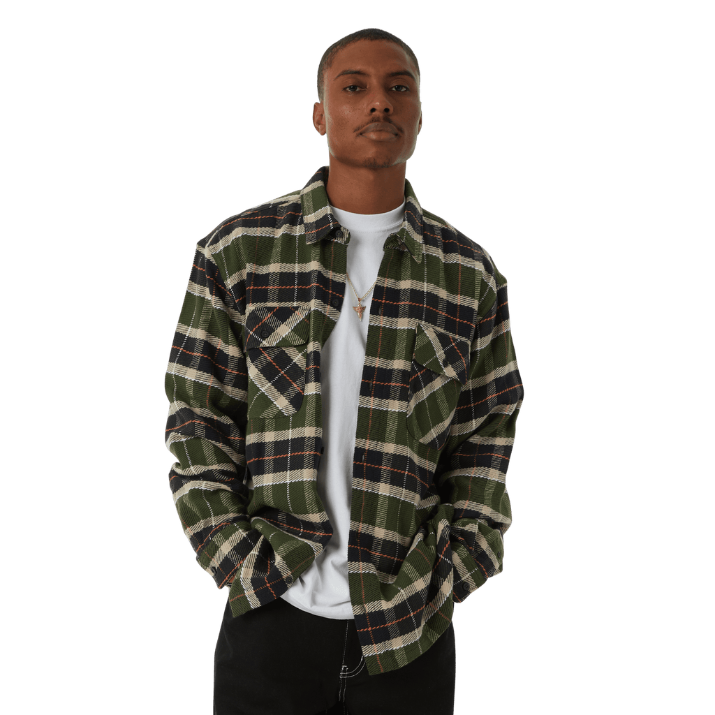 Prescott Flannel Shirt Hoodie, Sweatshirt | CiraTrend.com (Image 4)