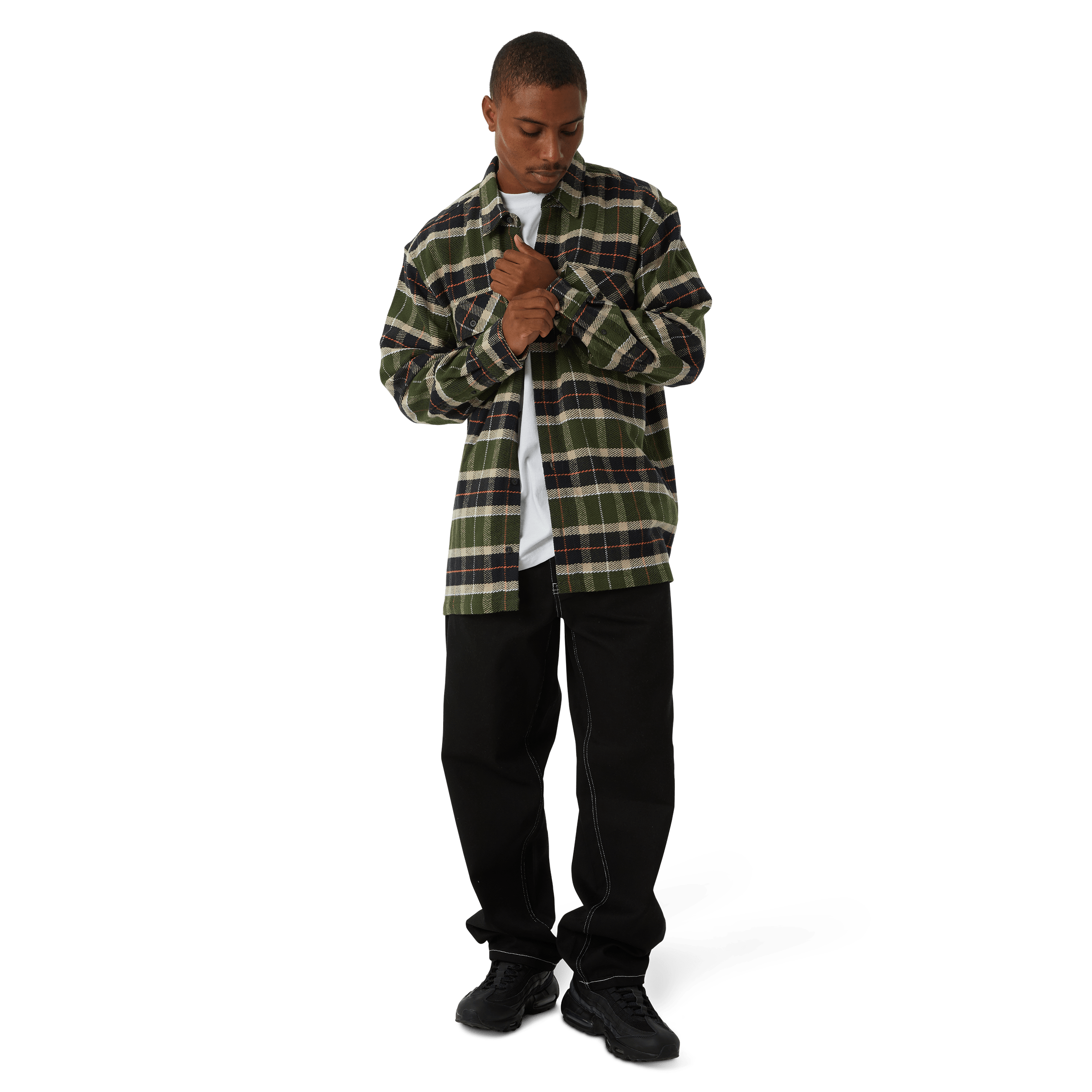 Prescott Flannel Shirt Hoodie, Sweatshirt | CiraTrend.com (Image 5)