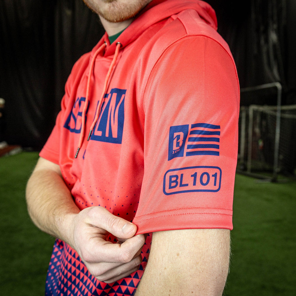 BSBL-SZN Short Sleeve Hoodie V2 - Prism