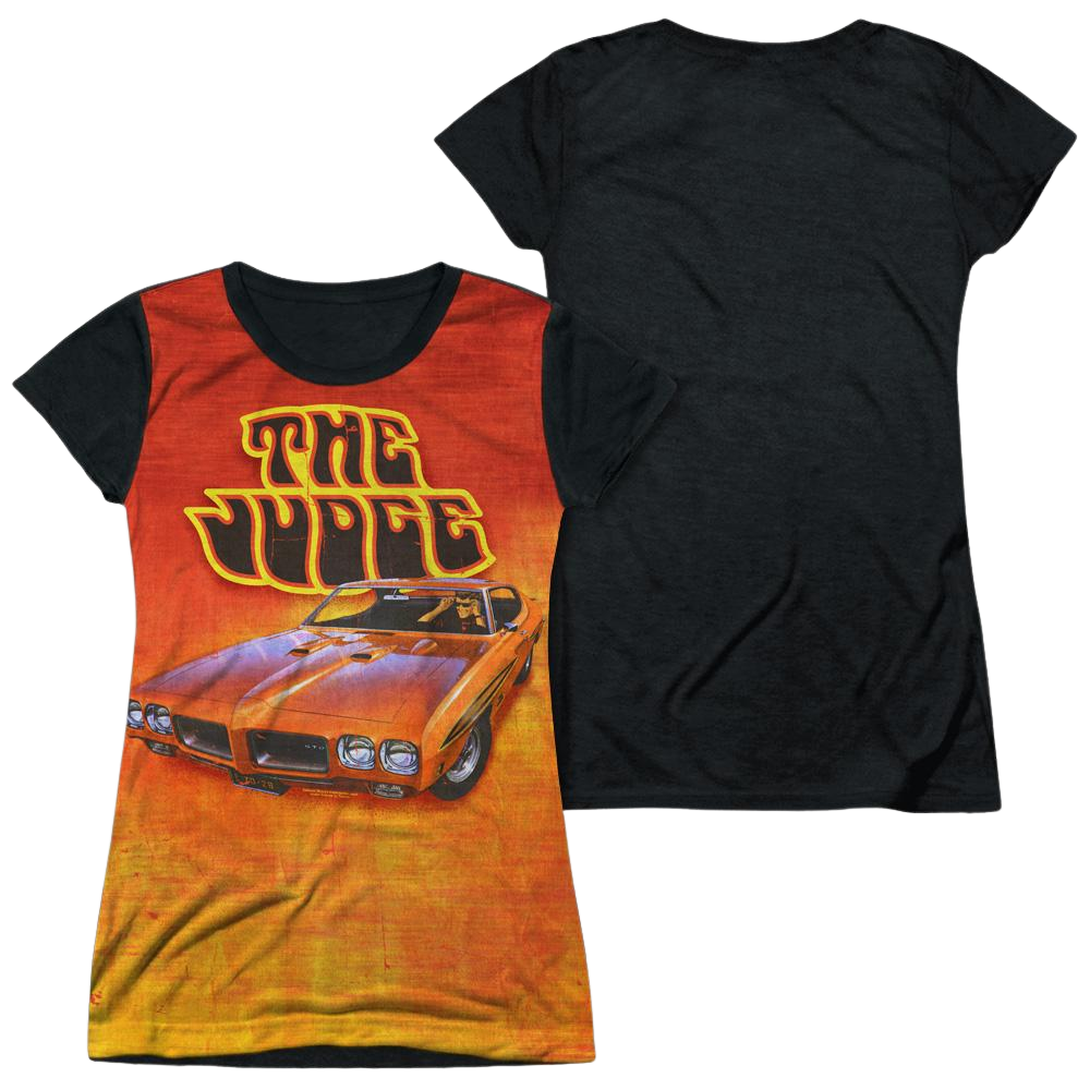 Chevrolet The Judge - Juniors Black Back T-Shirt Hoodie, Sweatshirt | CiraTrend.com