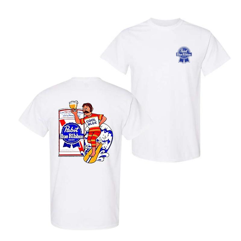 Pabst Blue Ribbonn Shirt, Retro Beer Sweatshirt, Drinking PBR Hoodie For Men Women | CiraTrend.com