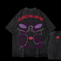 Pain Acid-Washed Unisex Anime T-Shirt, Streetwear & Gym Style, Laid-Back Vibe, Always in Style, Perfect Fit, Ultimate...