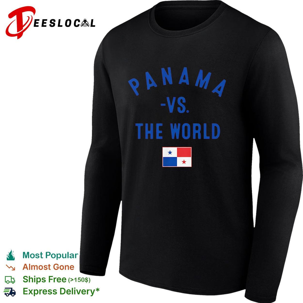 Panama vs the world soccer flag shirt
