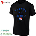 Panama vs the world soccer flag shirt