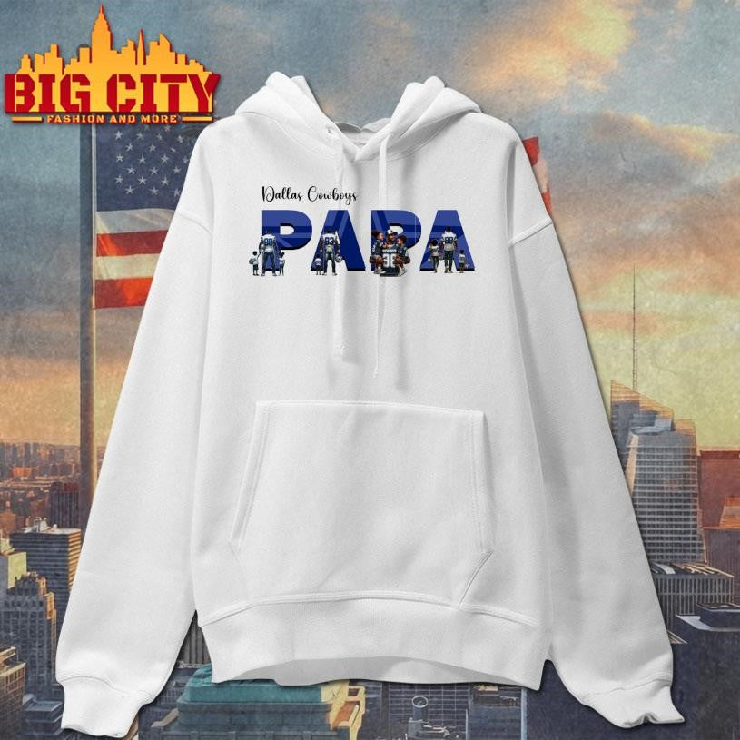 Papa Dallas Cowboys logo shirt