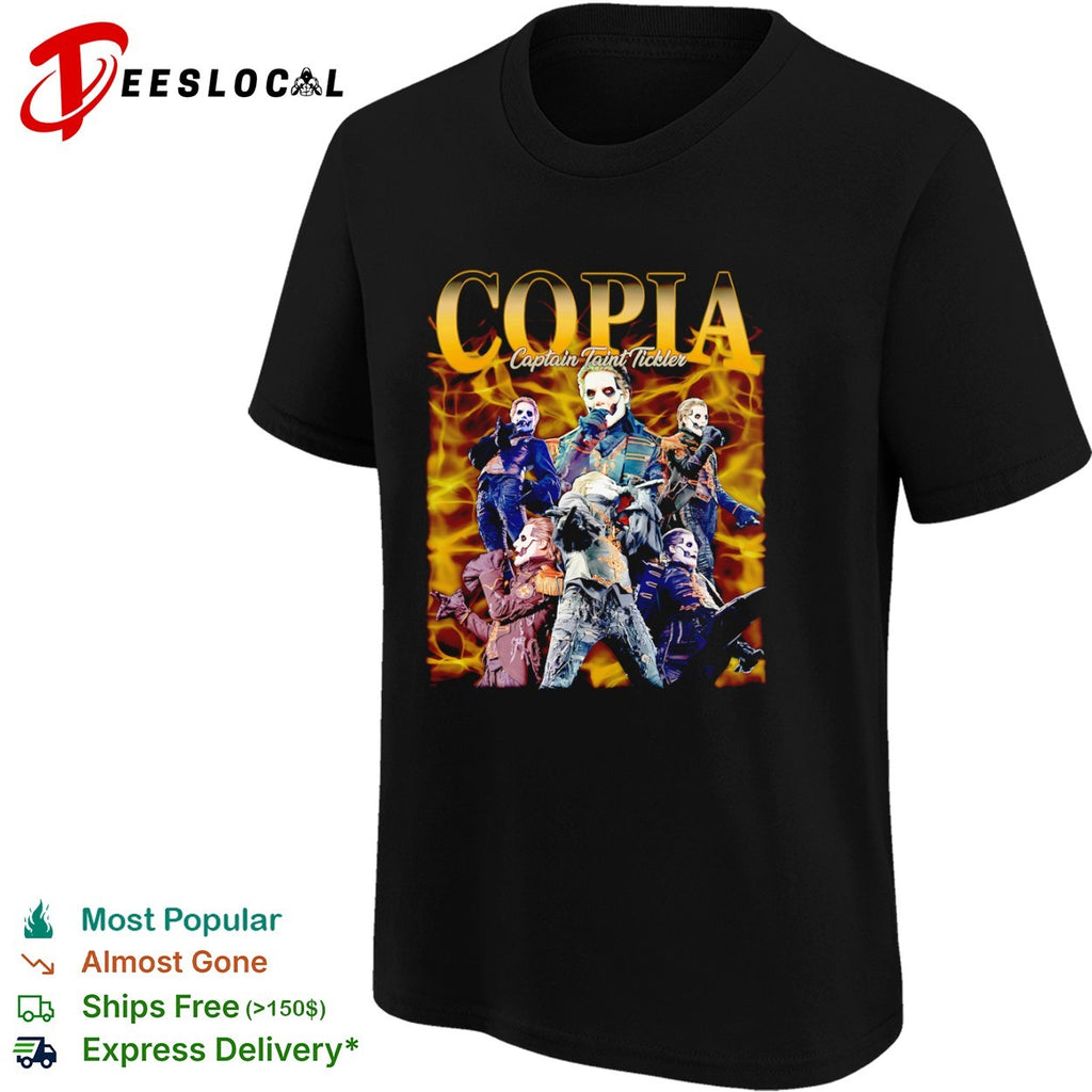 Papa Emeritus Ghost Band Copia Captain Taint Tickler Heavy Metal Music Band shirt