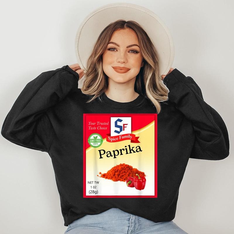 Paprika Condiment Costume Holiday Spice Group Costumes Sweatshirt T-Shirts, Hoodie | CiraTrend.com