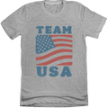 Team USA Flag Tee Hoodie, Sweatshirt | CiraTrend.com (Image 1)
