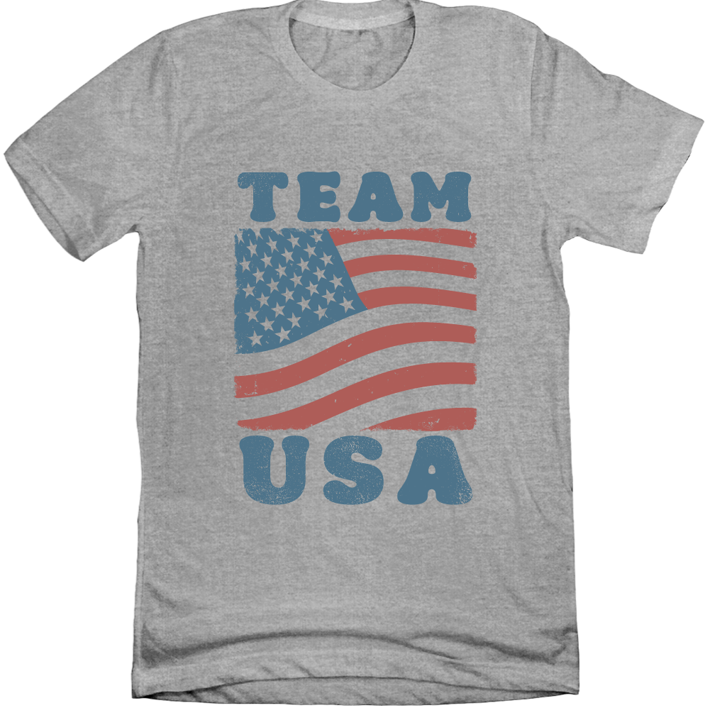 Team USA Flag Tee Hoodie, Sweatshirt | CiraTrend.com (Image 1)