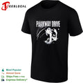 Parkway Drive Killing Horizons Australia On 9 August 2026 With KWAS shirt