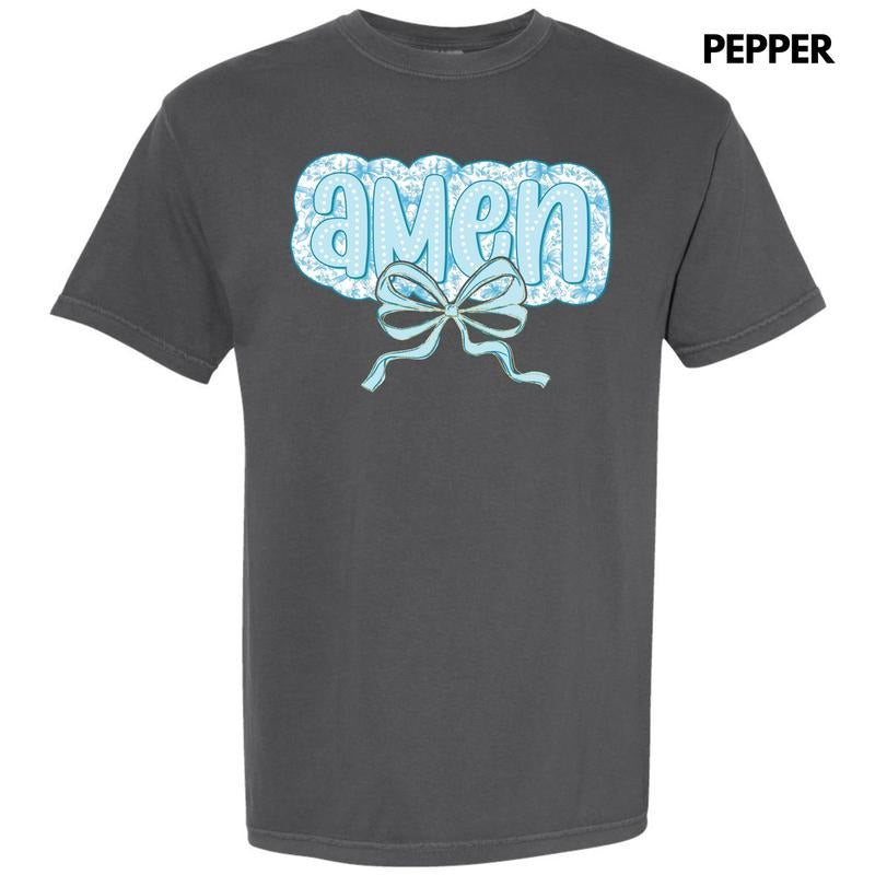 Pastel Blue Amen Comfort Colors T-Shirt 'NLB' Hoodie, Sweatshirt | CiraTrend.com