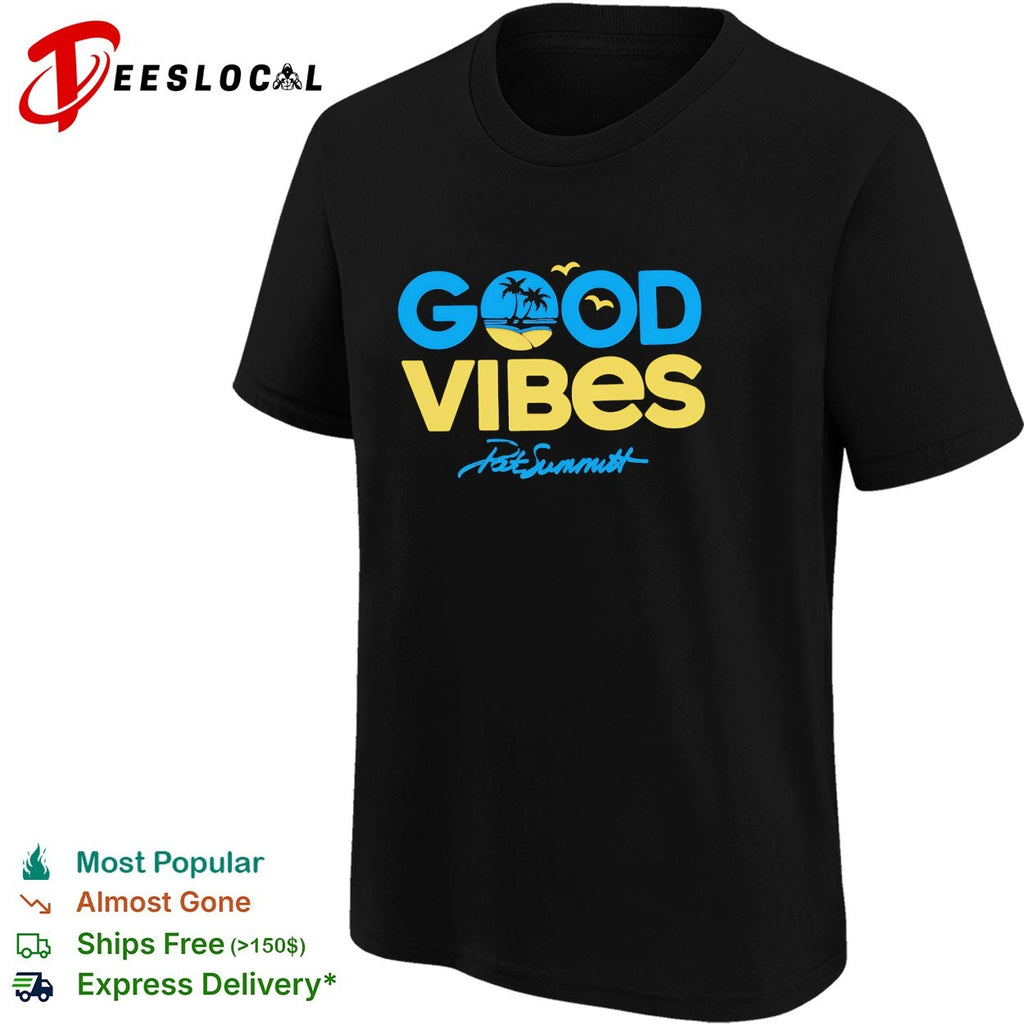 Pat Summitt Mindset Good Vibes retro shirt