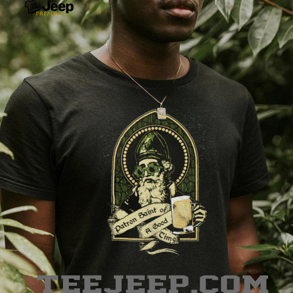 Patron Saint of a Good Time Beer Drinking St. Patrick’s Tee