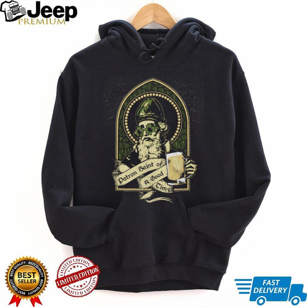 Patron Saint of a Good Time Beer Drinking St. Patrick’s Tee
