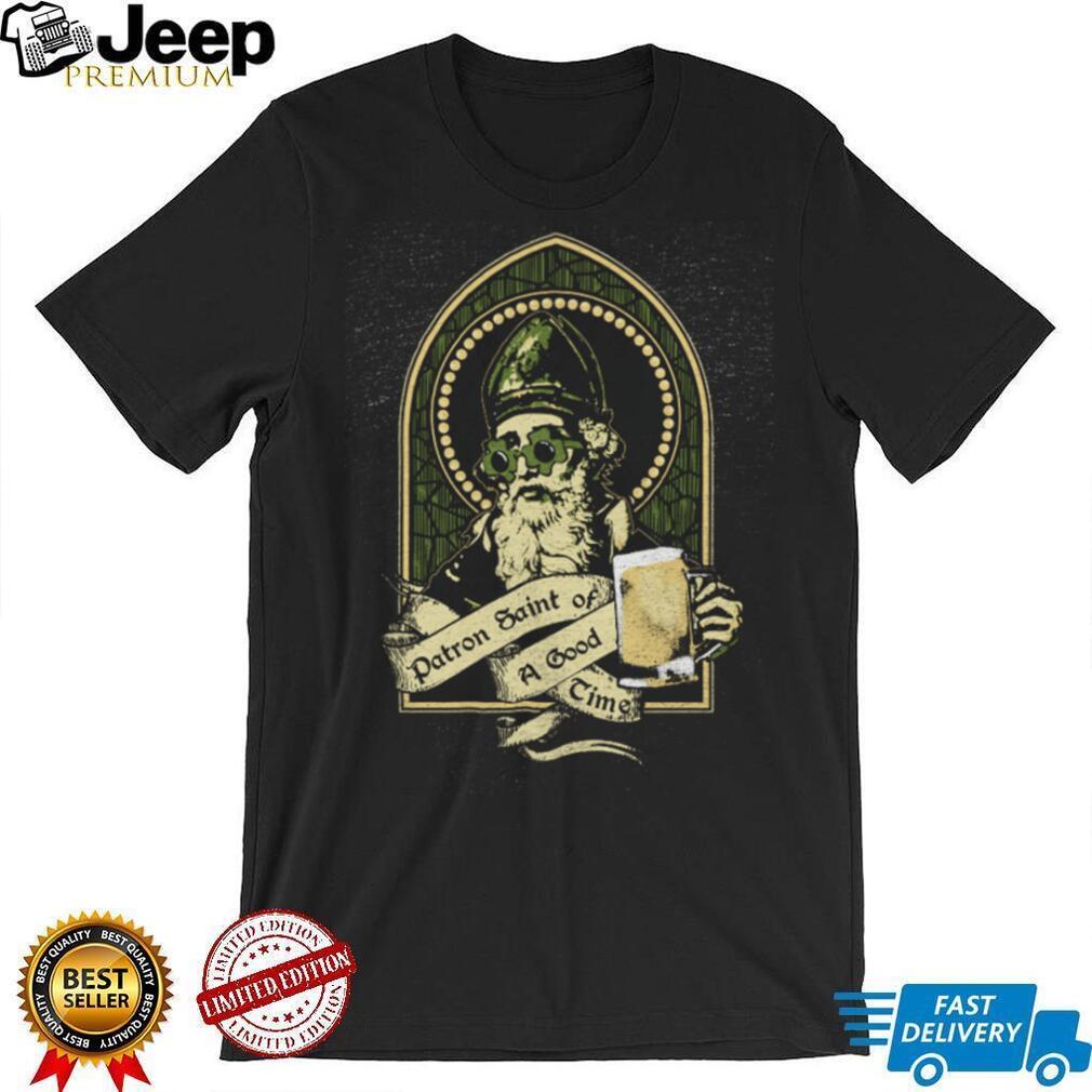 Patron Saint of a Good Time Beer Drinking St. Patrick’s Tee