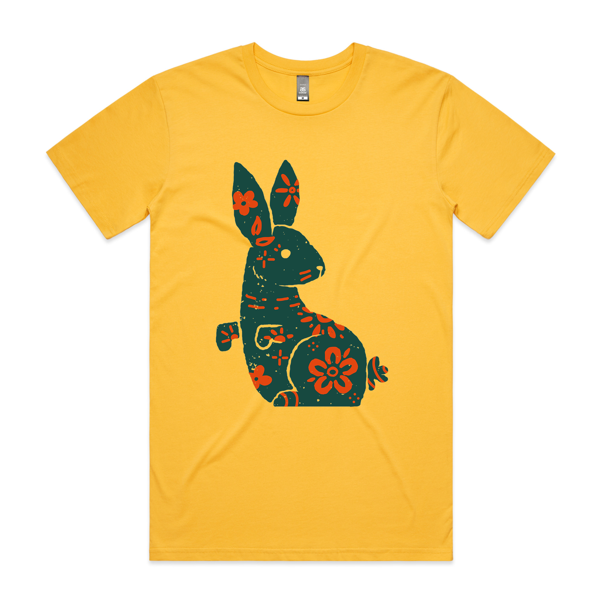 Patterned Bunny Tee Hoodie, Sweatshirt | CiraTrend.com (Image 2)