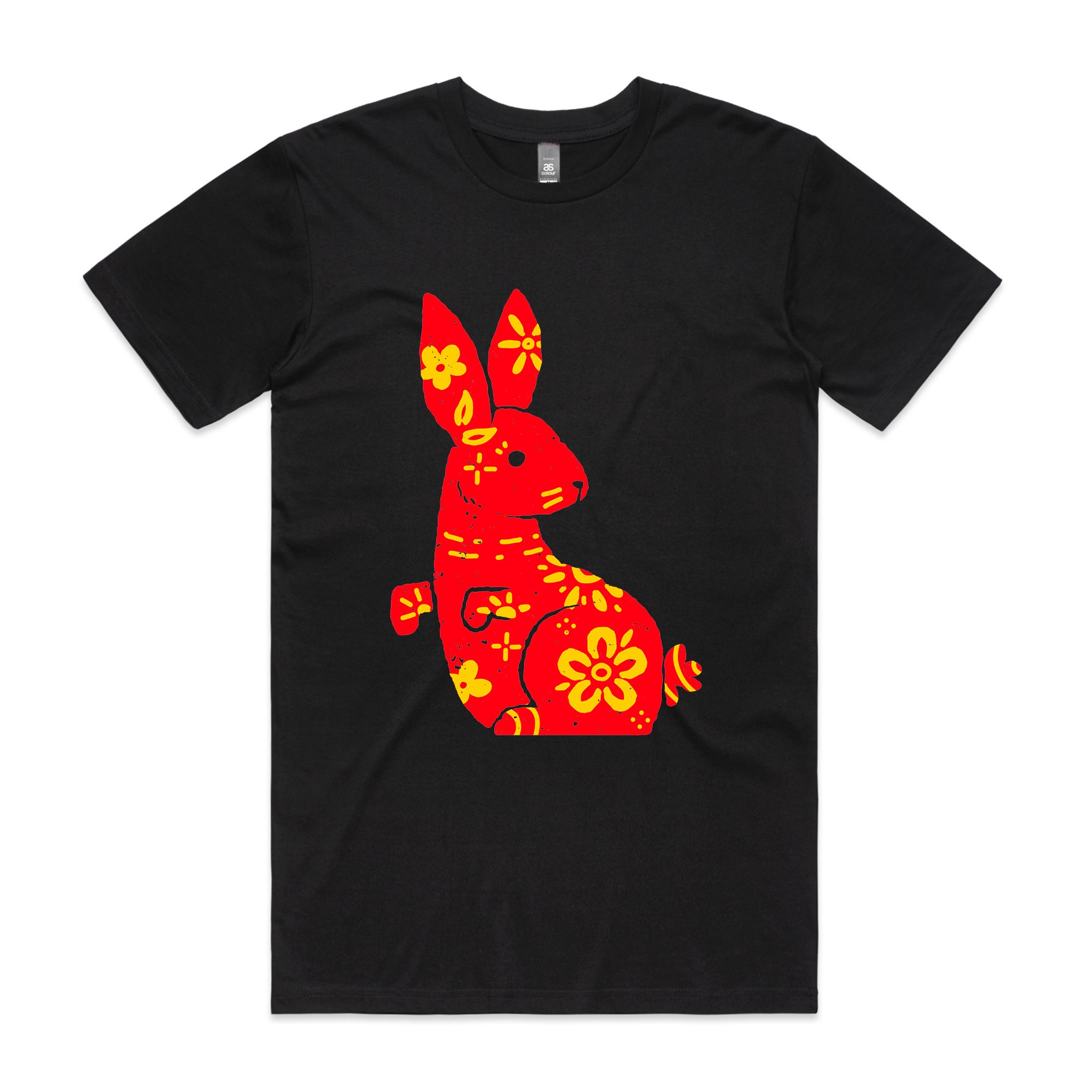 Patterned Bunny Tee Hoodie, Sweatshirt | CiraTrend.com (Image 3)