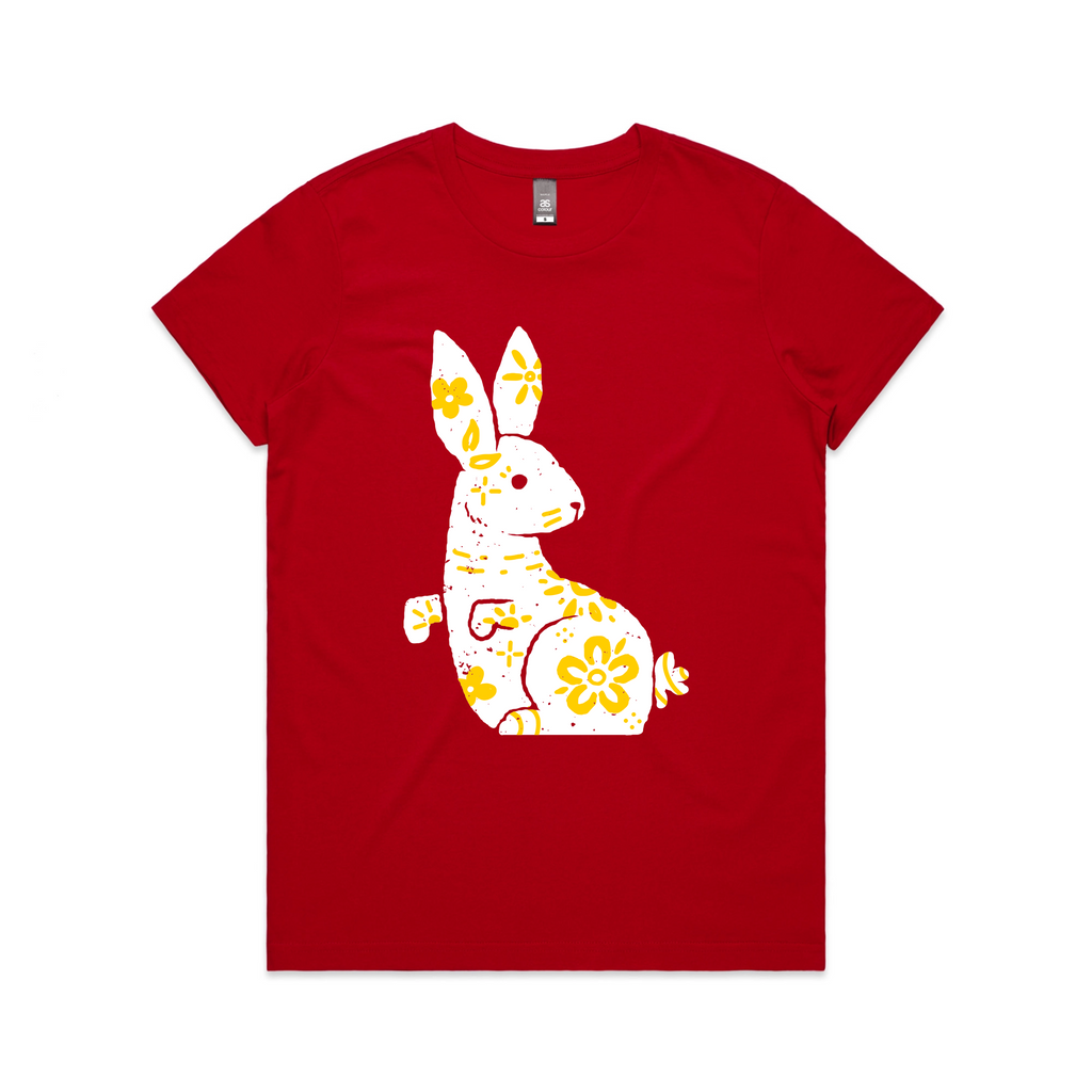 Patterned Bunny Tee Hoodie, Sweatshirt | CiraTrend.com (Image 4)