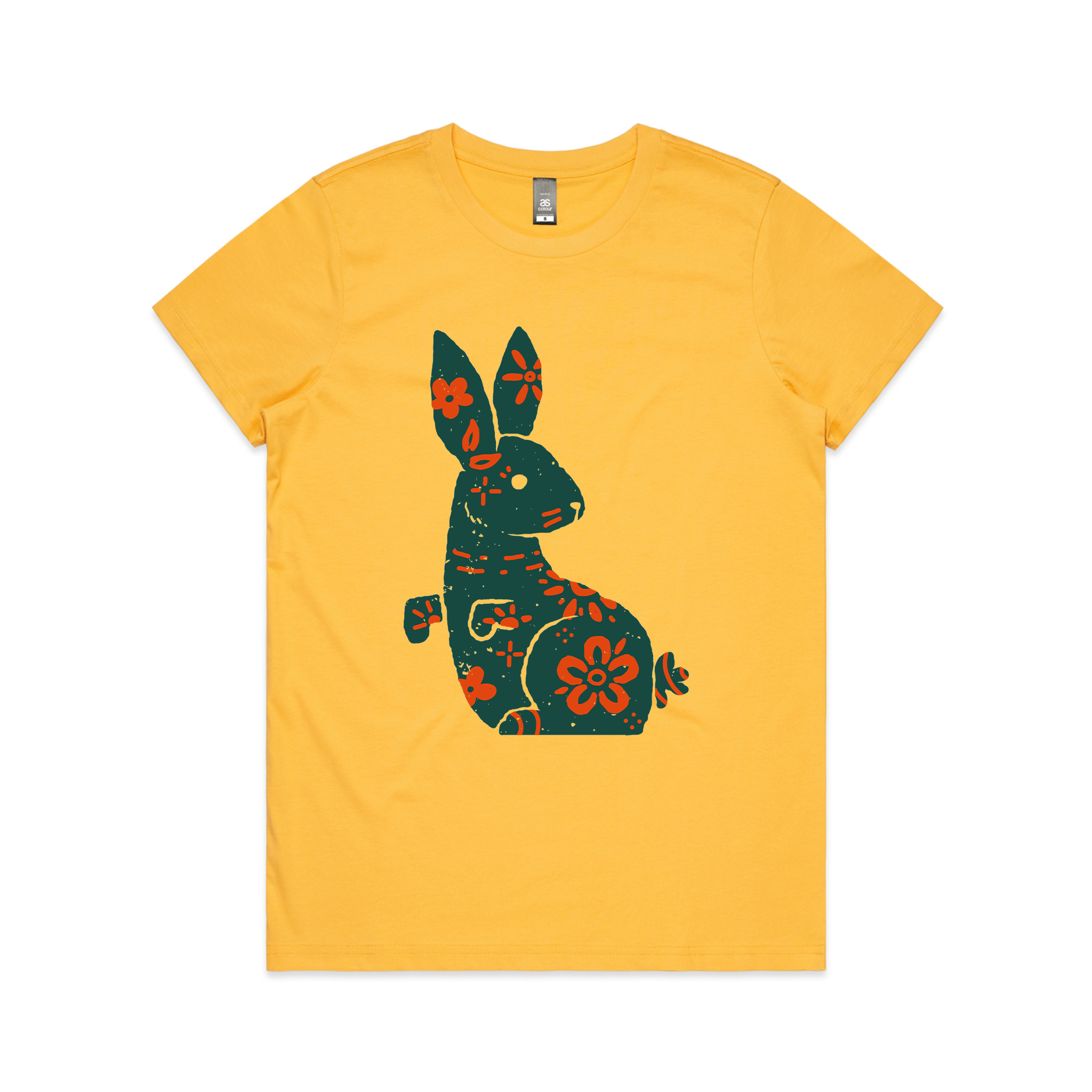 Patterned Bunny Tee Hoodie, Sweatshirt | CiraTrend.com (Image 5)