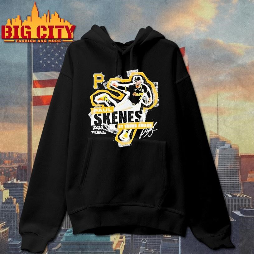 Paul Skenes Pittsburgh Pirates 2025 National League Cy Young Award Winner Shirt