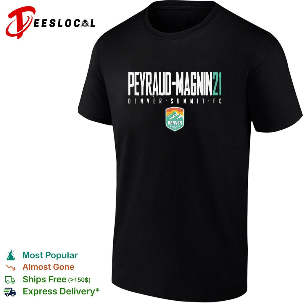 Pauline Peyraud Magnin 21 Denver Summit FC professional women’s soccer team shirt