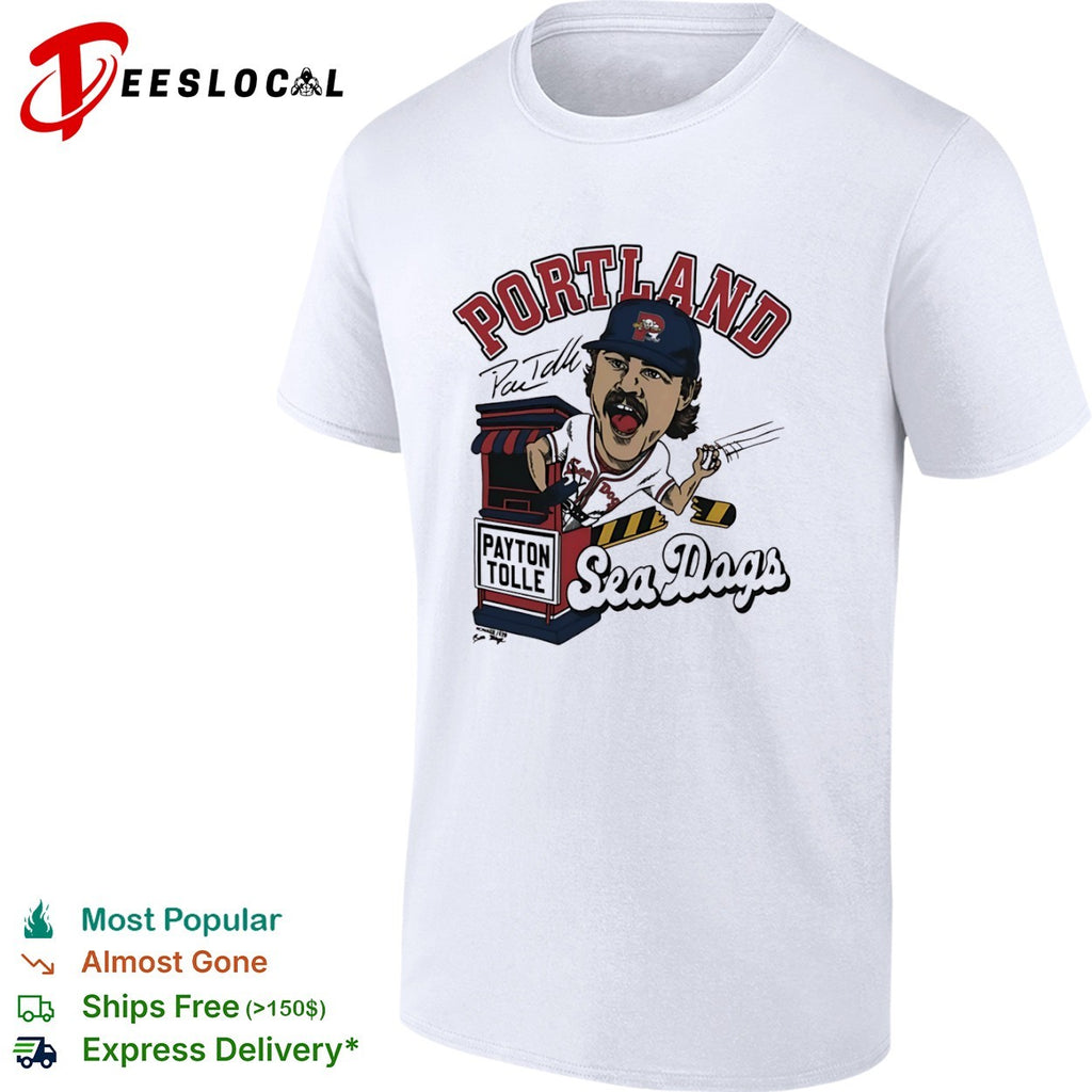 Payton Tolle Portland Sea Dogs baseball shirt