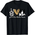 Peace, Love & Boston Terriers: Dog Mom's Delight T-Shirt Hoodie, Sweatshirt | CiraTrend.com