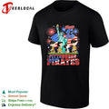 Peanuts Characters Pittsburgh Pirates Happy 4th of July Statue of Liberty shirt