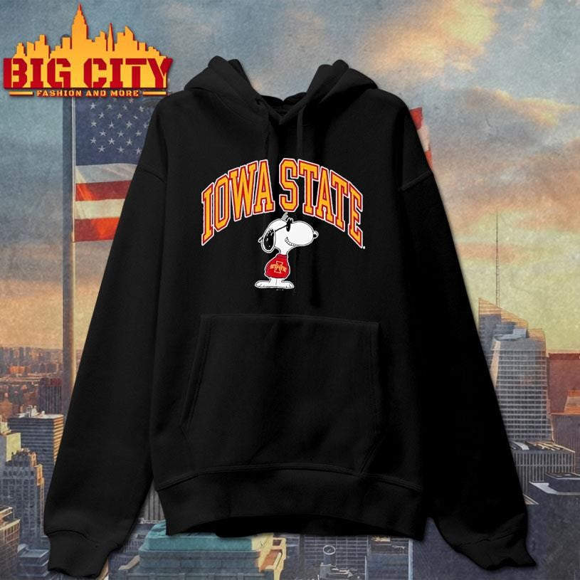 Peanuts X Iowa State Joe College Shirt