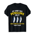 Penguin Graphic Cotton T-Shirt for Men