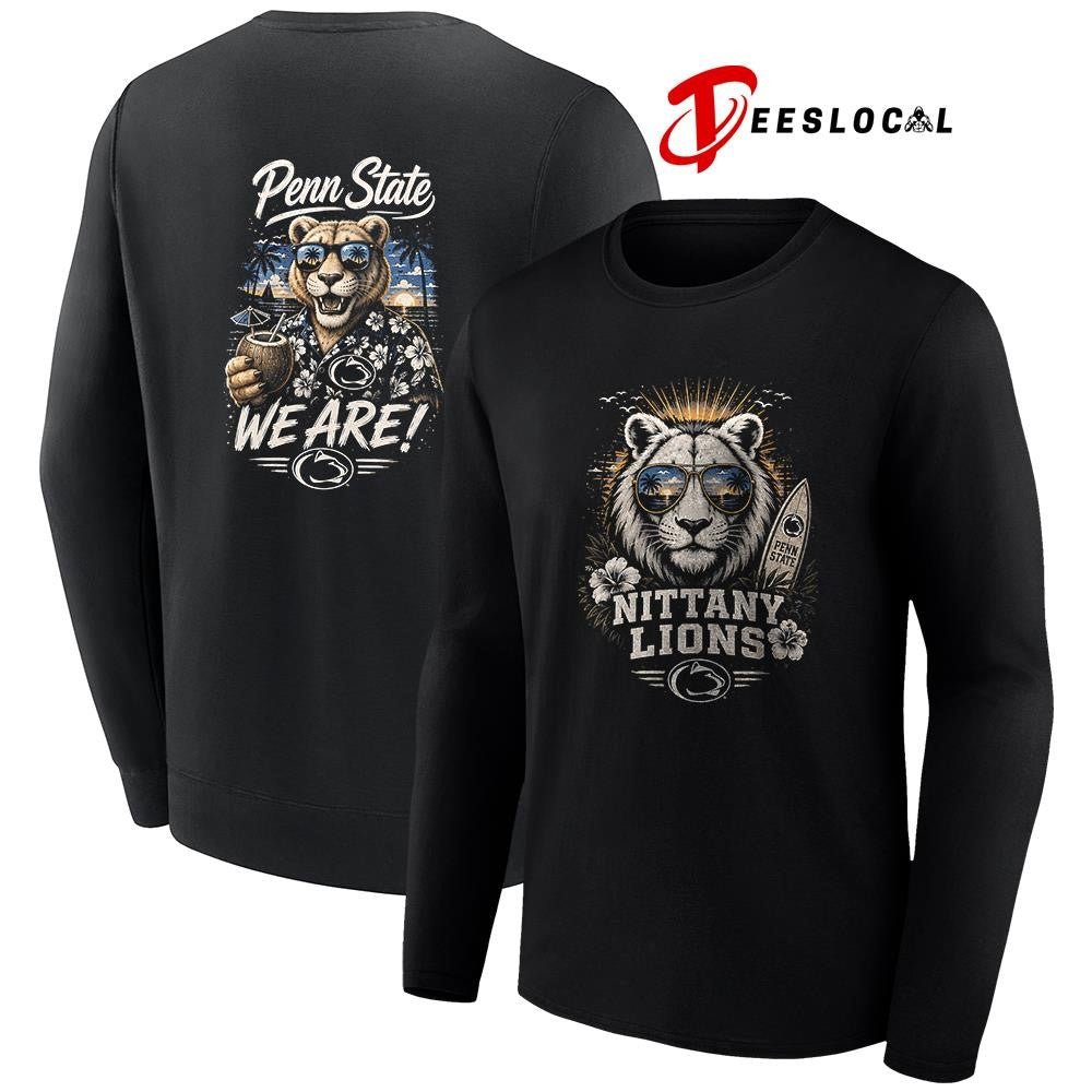Penn State Nittany Lions NCAA Tropical mascot shirt