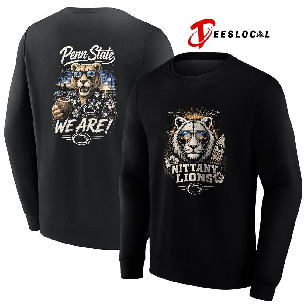 Penn State Nittany Lions NCAA Tropical mascot shirt
