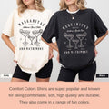 Personalised Margaritas And Matrimony Luxury Bachelorette Party Shirts, Margs And Matrimony Bach Party T-Shirts,...