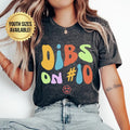 Personalized Fan Shirt Custom Sports Tee Football Girlfriend Sports Mom Gifts Tailgate Tops Game Day Shirt Customized...