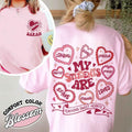Personalized Teacher Shirt Valentines, My Students Are Valentines Shirt, Valentine Teacher Shirt, Valentine Day Gift for...