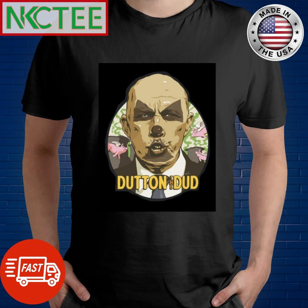 Peter Dutton The Dud x pigs angel art shirt