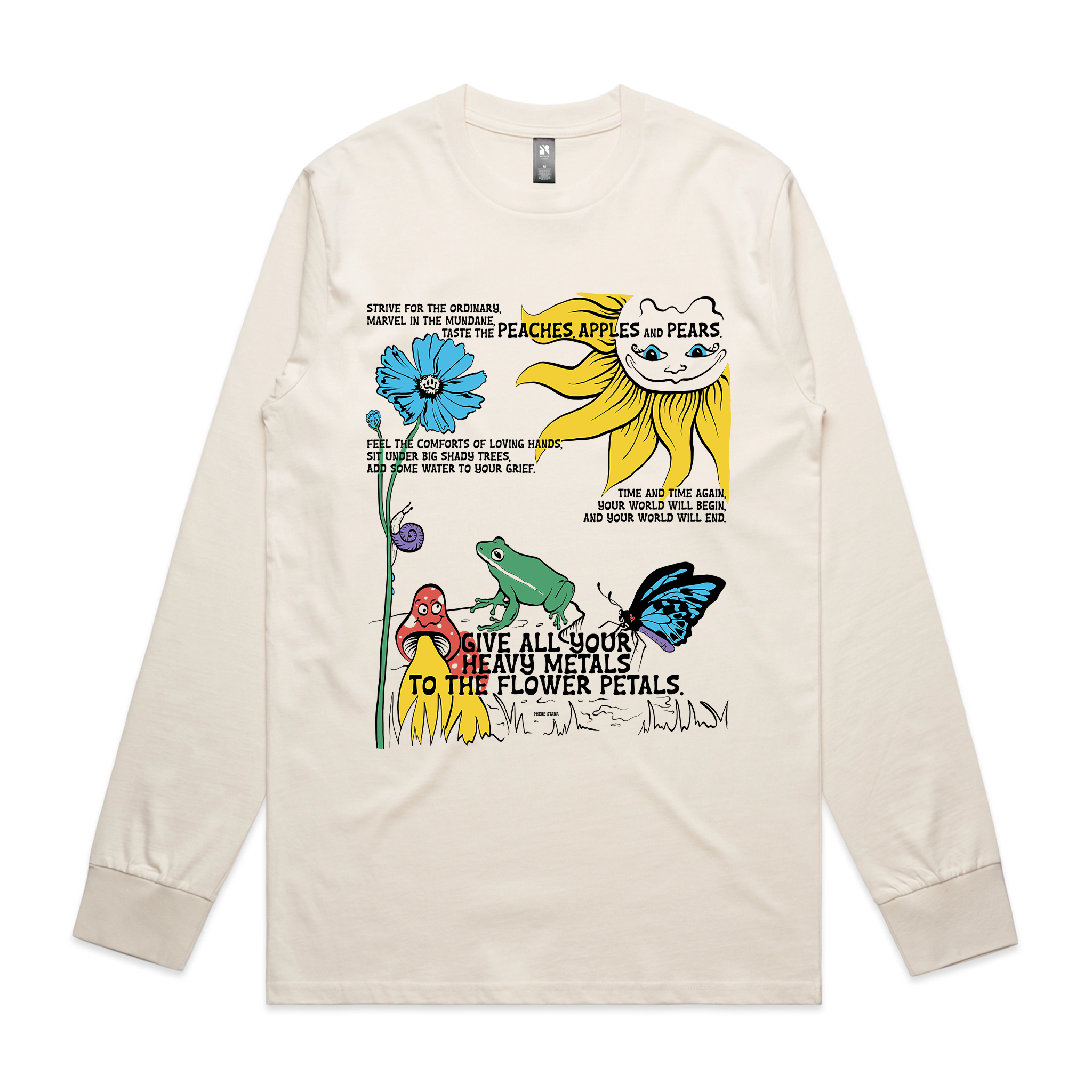 Phebe Starr Poem Tee Hoodie, Sweatshirt | CiraTrend.com (Image 4)