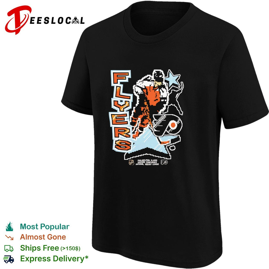 Philadelphia Flyers National Hockey League Eastern Conference Pixel shirt