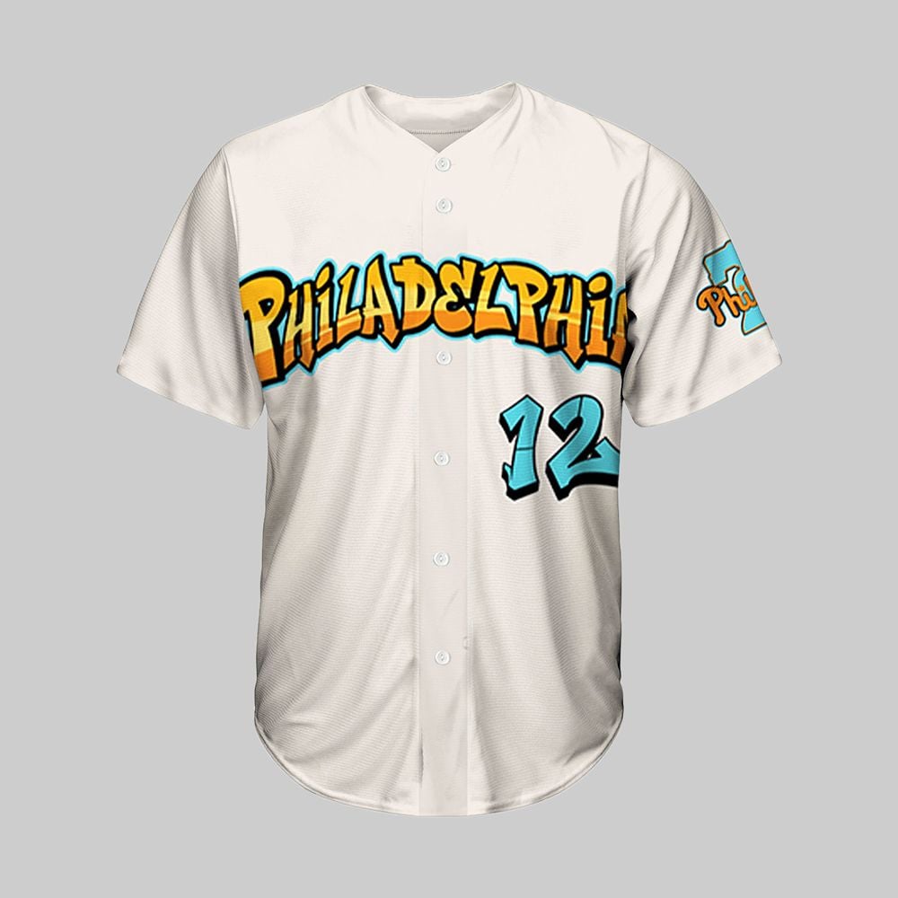 2025 Phillies Schwarber Jersey - Grishko.com