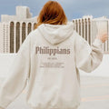Philippians 4 Christian Hoodie Bible Verse Hoodie Christian Merch Men's Christian Streetwear Cotton Sweaters T-Shirts,...